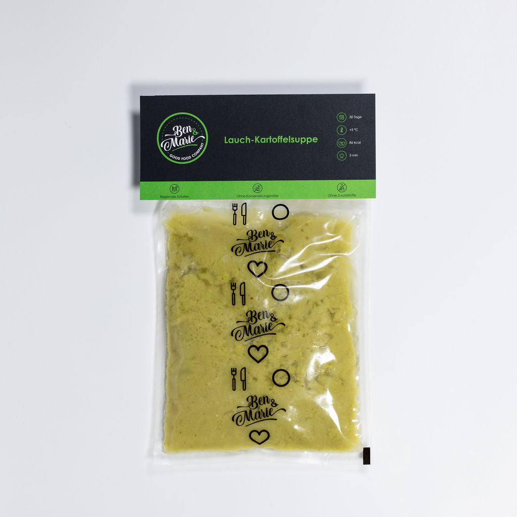 Lauch-Kartoffelsuppe – Ben&Marie Lauch-Kartoffelsuppe – Ben&Marie