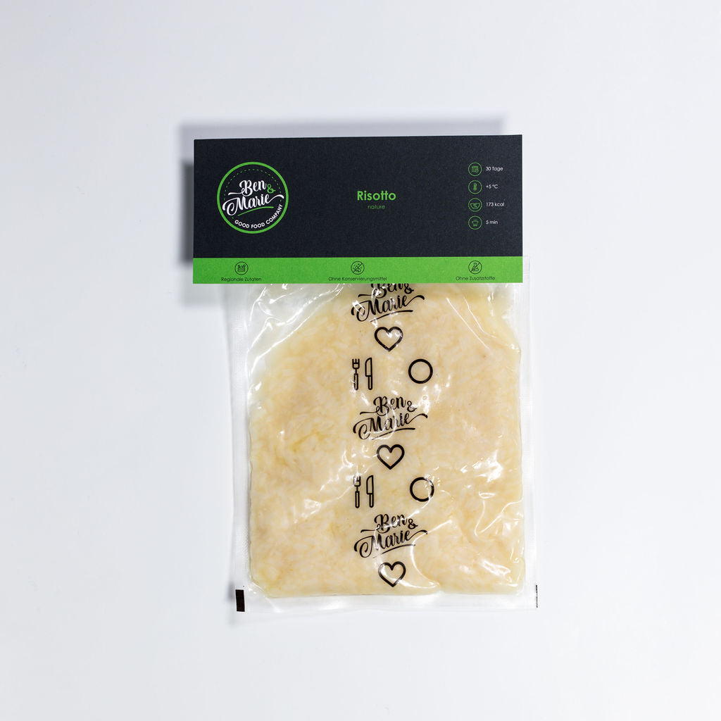 Risotto nature im Plastikbeutel