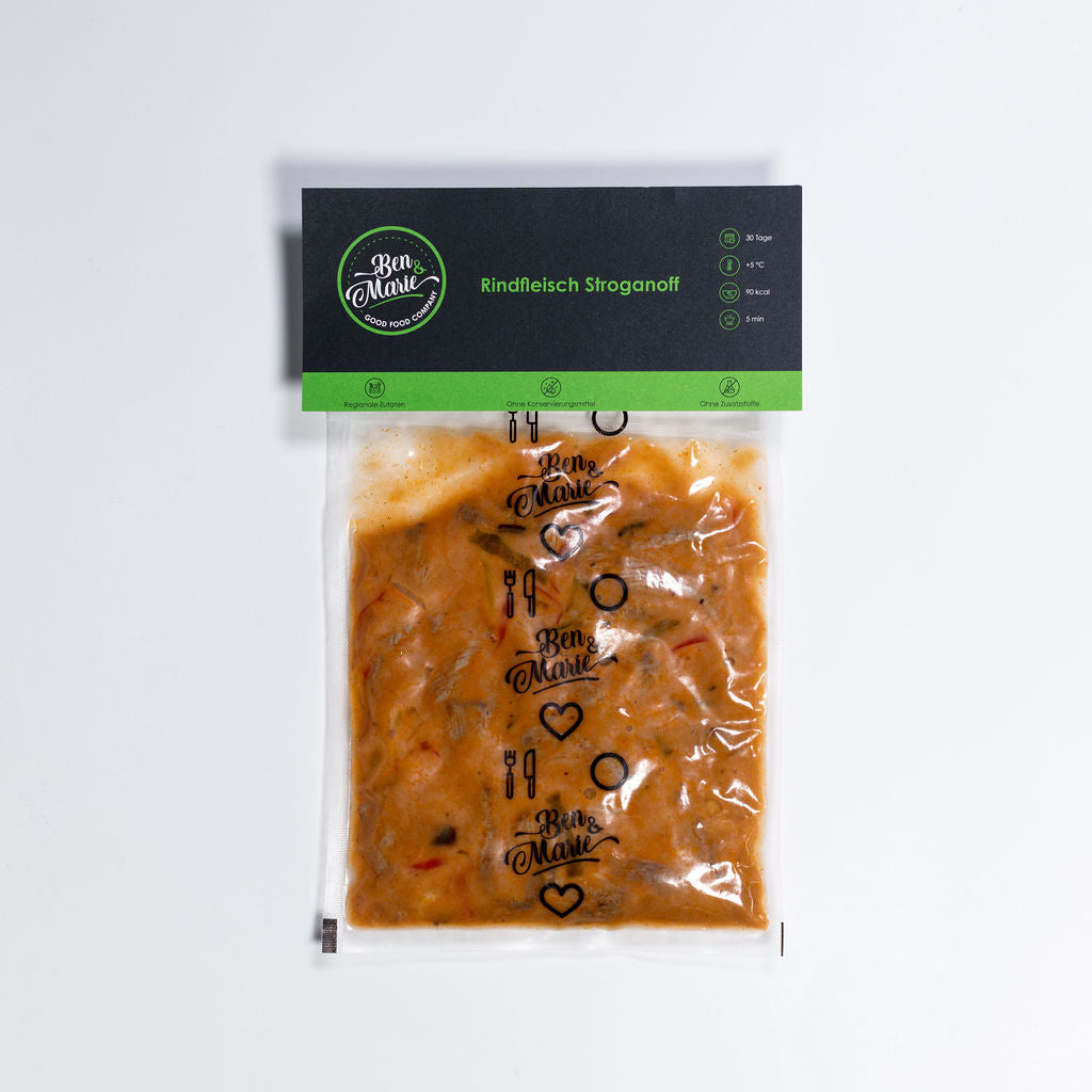 Rindfleisch Stroganoff