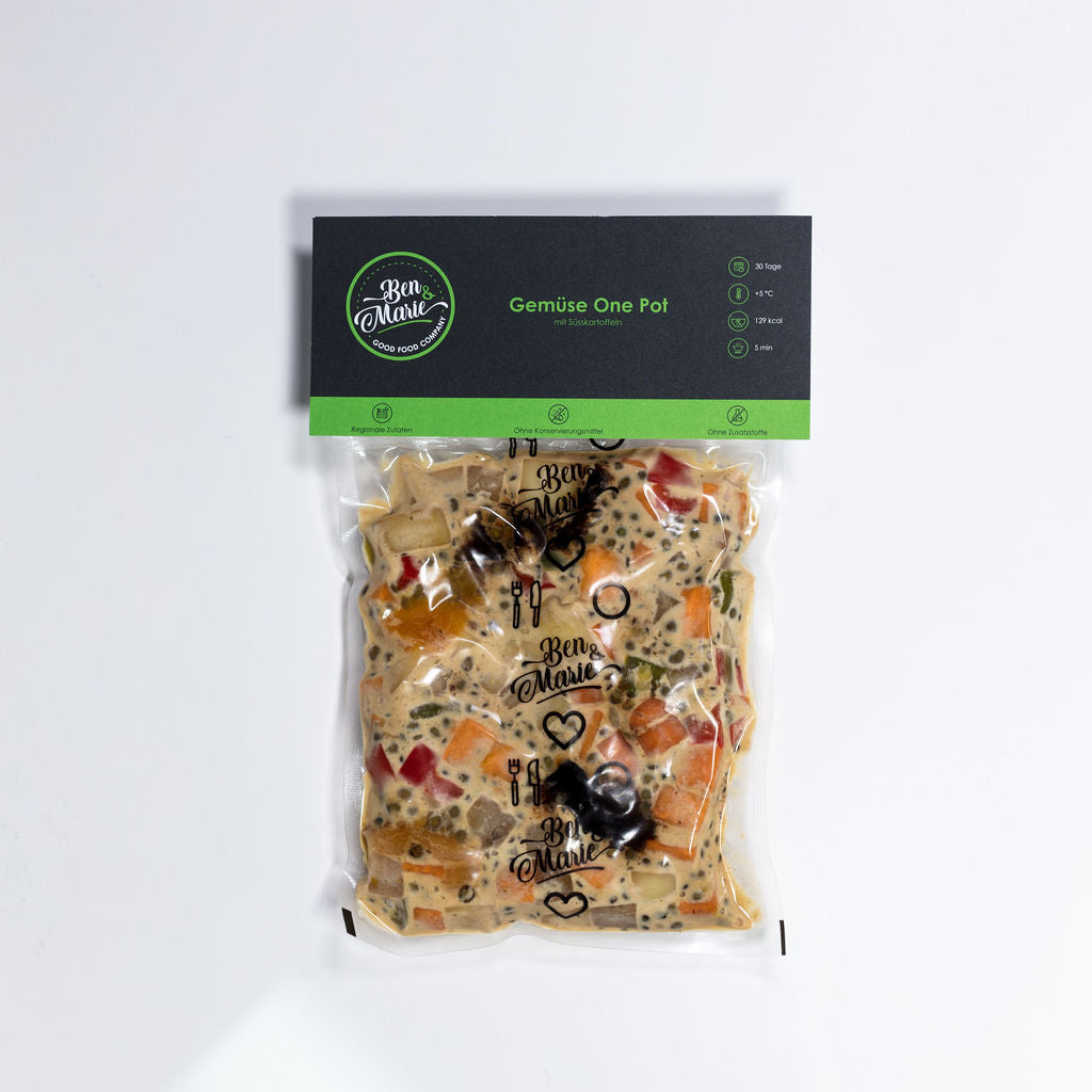 Gemüse one Pot mit Süsskartoffeln